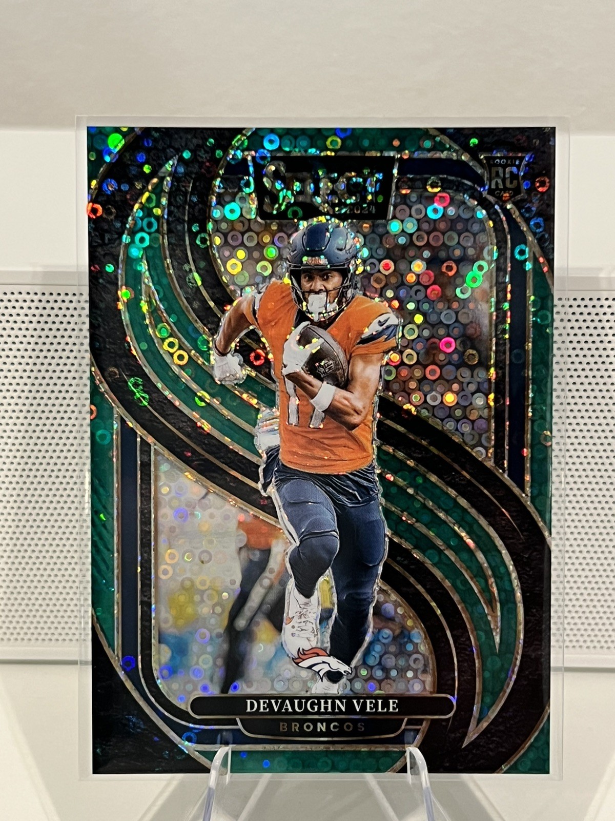 Devaughn Vele Panini Select #150 Green Disco