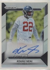 2016 Panini Prizm Rookie Auto Silver Prizm Keanu Neal #RA-KNL Auto 0a17