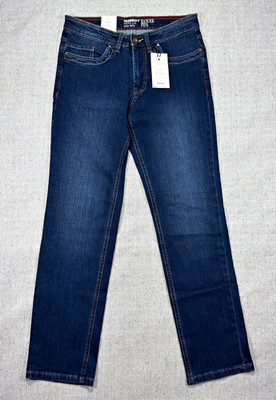 PADDOCK'S Men s Straight Jeans Blue Cotton Blend W30 L32 Size 30