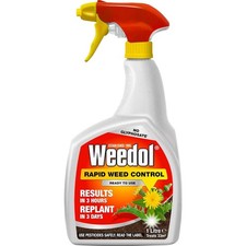 Weedol Fast Acting Weedkiller 1L Ready to Use Spray for Garden Weeds 8.49 per litre
