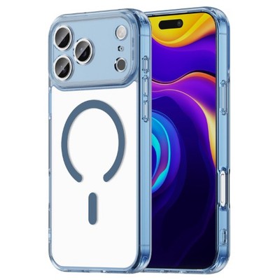 Magnetische Stoßfeste Hülle für iPhone 17E 17 Pro Max 16 15 Plus Klar PC + TPU Cover