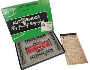 Alfred Sheinwold Metal  Auto Bridge Advanced Course Against Invisible Experts