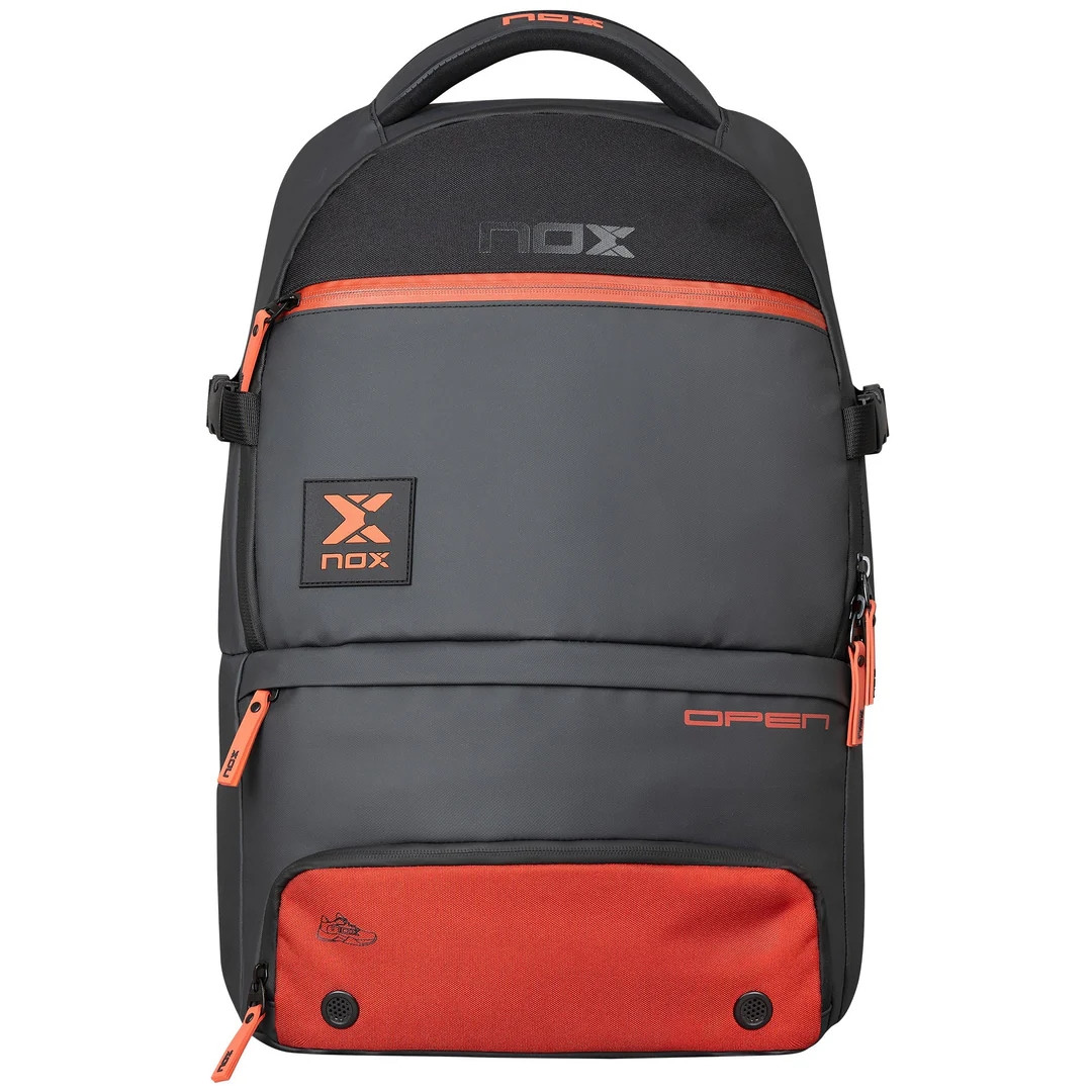 NOX LUXURY OPEN SERIES BLACK/RED PADELBAG