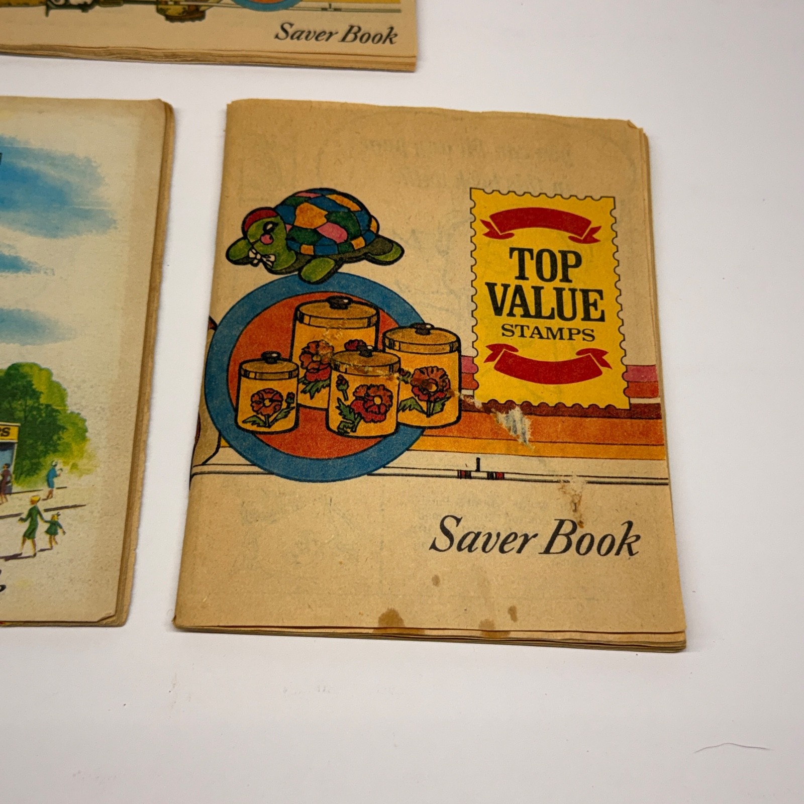 Top Value Stamp Saver Books Full TV Grocery Stores Ohio 1980s LOT