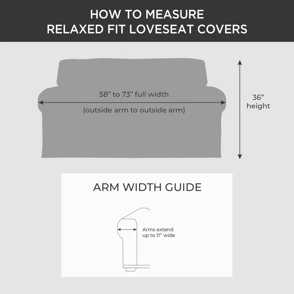 Funda de sofá de pato de algodón pesado Surefit cubierta azul natural 58 a 7... Foto 4 de 4