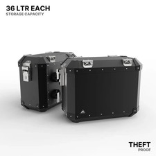 Borse in alluminio - 72 L adatte per 2025 KTM 390 Adventure X/S | Auto