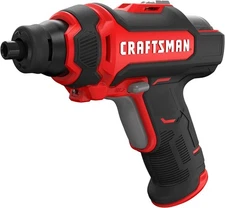 CRAFTSMAN 4V Cordless Screwdriver with Charger and Screwdriving Bits Included...