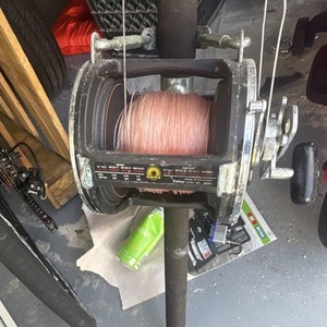 Daiwa Black Rod & Reel Combo, Line Capacity 50/330 40/420 30/540