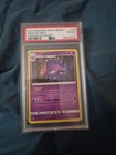 2017 POKEMON SUN & MOON CRIMSON INVASION #38 GENGAR-HOLO PSA 4