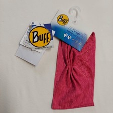 New Buffcool Net UV Tapered Headband Pink Heather UPF 50 One Size Adult