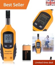 Digital Psychrometer M86: Portable Temperature & Humidity Reader with Battery