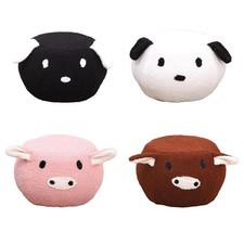 Animal Footstool Footrest Stool Sofa Footrest Removable with Soft Padded Cushion
