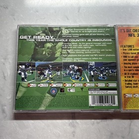 NFL 2K+ NFL 2K1 w/ Manuals Lot of 2 SEGA Dreamcast TESTED