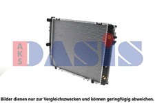 AKS DASIS Motork&uuml;hler Wasserk&uuml;hler 120560N f&uuml;r MERCEDES SL R107 300 107 041