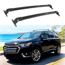 220lbs Roof Rack Cross Bars for Chevy Chevrolet Traverse 2018 2019 2020 2021 ...