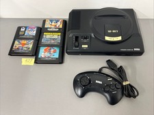 Sega Mega Drive Console  + 4 Games + Controller Bundle