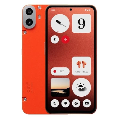 CMFBYNOTHING CMF by Nothing Phone 1 orange | 6,67 Zoll Super AMOLED LTPS Display | 8GB+128GB