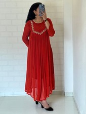 Pakistani Bollywood Designer Ethnic Kurta Set Indian Women Party Wear Kurti Set