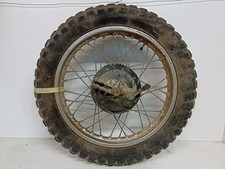 Gilera Rtx 125 Cerchio Posteriore Rear Rim Wheel 1986 Ruota Gomma Raggi Tamburo