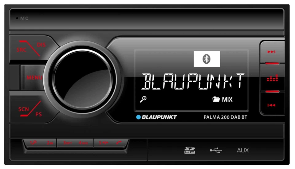 Blaupunkt MP3 Bluetooth DAB 2DIN SD USB Autoradio für Honda Insight ZE2 09-13 - Bild 2 von 4
