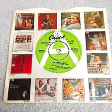 Peggy Lee - Big Spender (Capitol 1967) 7" 45 RPM Demo Promo CL 15512