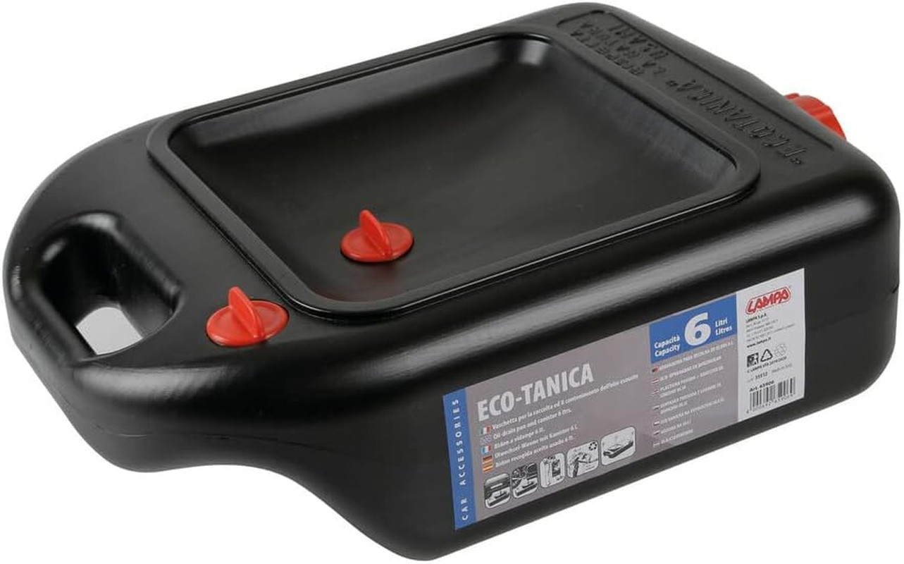 65906 Eco Tanica - Tanica Cambio Olio per Raccolta Olio Esausto Auto E Moto 6 Li