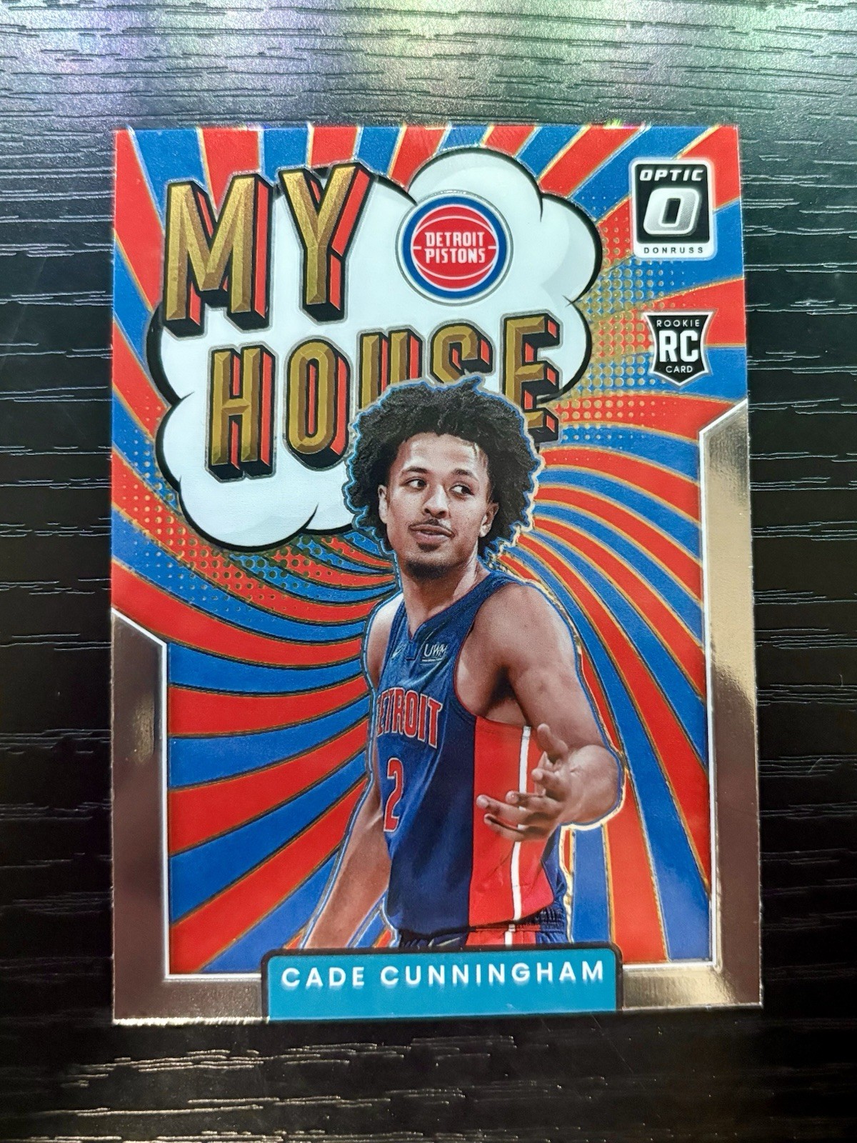 🔥2021-22 Panini Donruss Optic - My House Cade Cunningham #16 (RC) Pistons🔥