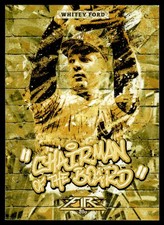 2017 Topps Fire Monikers Gold Minted Whitey Ford New York Yankees #M-29