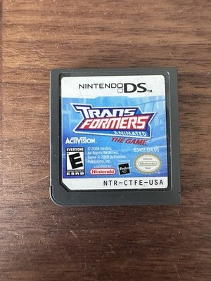 Transformers Animated The Game Nintendo DS Cartridge Action Game