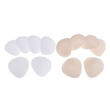 3 paires de coussinets de soutien-gorge triangle insère la mousse éponge push