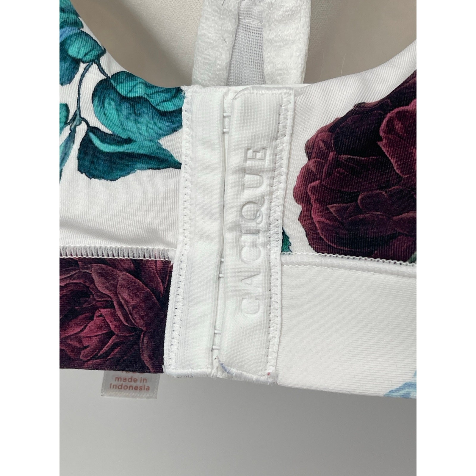 Caique Bra Lightly Lined Full Coverage Floral 46DD - image 3