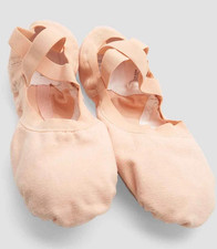 Bloch Childrens Pro-Elastic Canvas Ballet Shoes Ballet Shoes Child