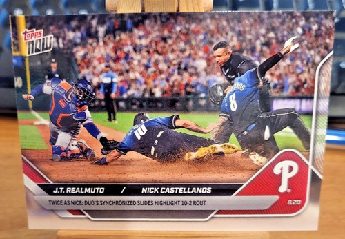 2025 Topps Now 326 J.T. Realmuto / Nick Castellanos