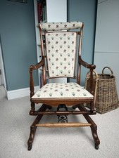 antique victorian rocking chair