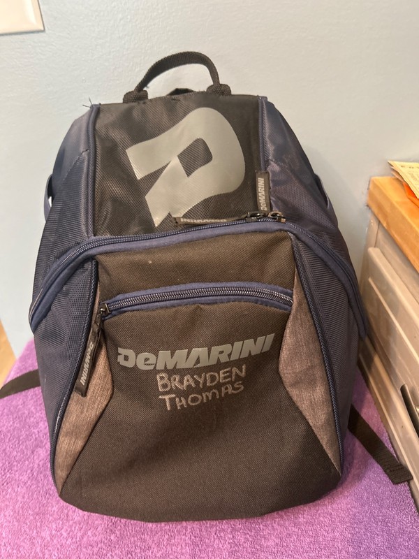 demarini voodoo og Junior Black & Blue basedall backpack