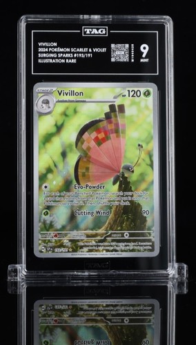 Vivillon graded TAG 9 for sale on eBay
