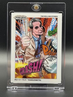 2025 Panini Prizm The Rolling Stones CHARLIE WATTS Manga Case Hit SSP #4
