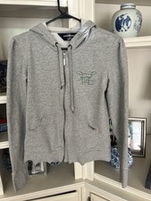 Vintage Norma Kamali hooded Full-zip Sweatshirt Ladies Medium