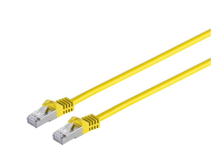 MicroConnect SFTP715Y CAT 7 S/FTP  RJ45 YELLOW 15m