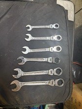 Mac 6 Pc Flex Head Racheting Mm Wrench Set. 121415161819 Used. A