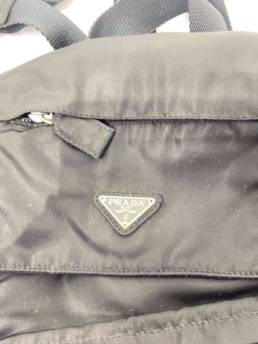PRADA Mini Backpack Backpack Nylon BLK - image 5