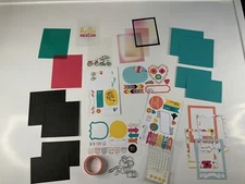 Stampin Up LETS GET AWAY Accessory Kit Scrapbooking Supplies Project Life 