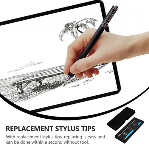 1 lot de 8 stylets haute précision pour écran tactile, tablette, téléphone - Zdjęcie 6 z 12