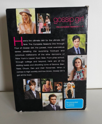 Gossip Girl Season 1-4 Boxset (Box Set Box Set, DVD, 2011