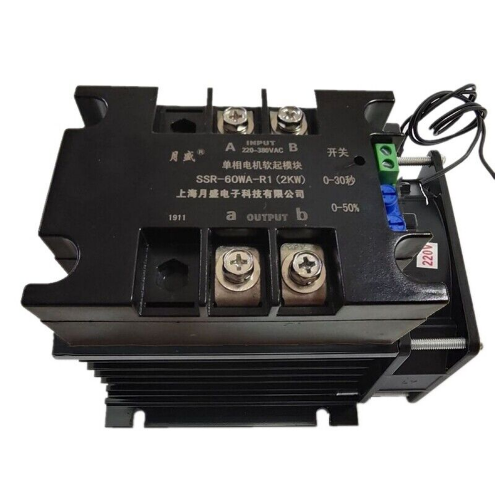 電源ユニット soft starter 220V Single-phase Motor Soft Starter Module Controller 2KW-8KW