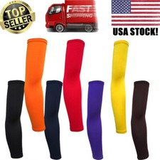 Cooling Arm Sleeves Sun UV Protection Outdoor Sports Cycling Basketball Football