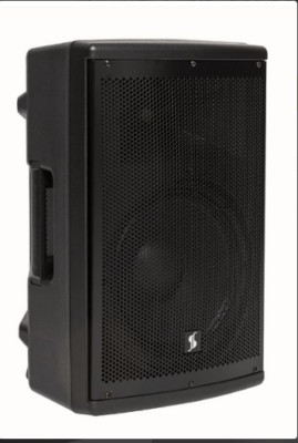 Stagg AS12B Akku Aktivmonitor 2x Funkmikrofon