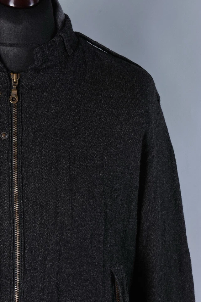 Chaqueta Harrington clásica vintage GF Ferre para hombre talla M Foto 2 de 4