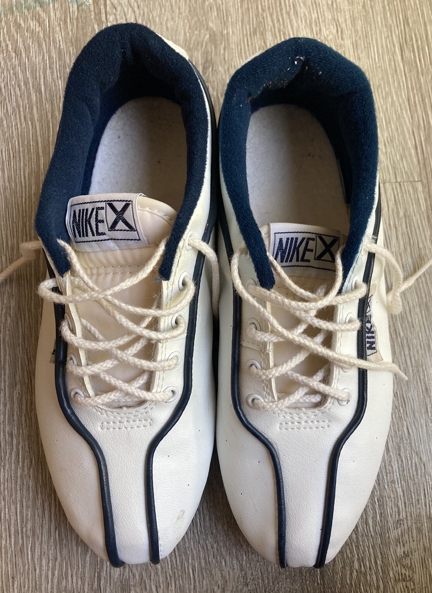 ボウリングシューズ HELLBENT　23.5 Vintage Nike Swoosh Strike X Bowling Shoes Womens Size 6 White