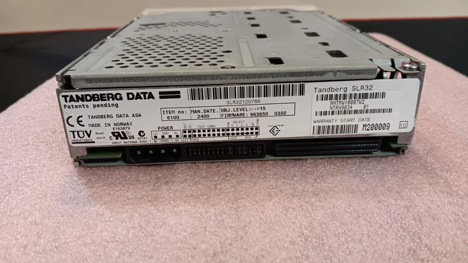 Tandberg SLR32 16-32 GB Tape Drive - Image 4 of 4